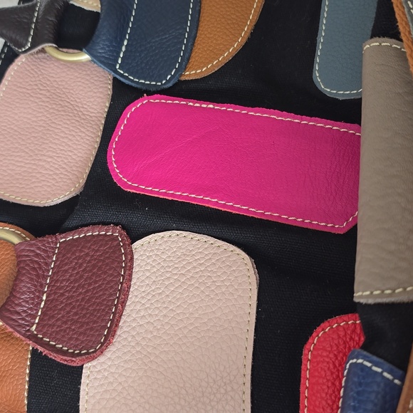 Geometric Leather Bag - Picture 8 of 9